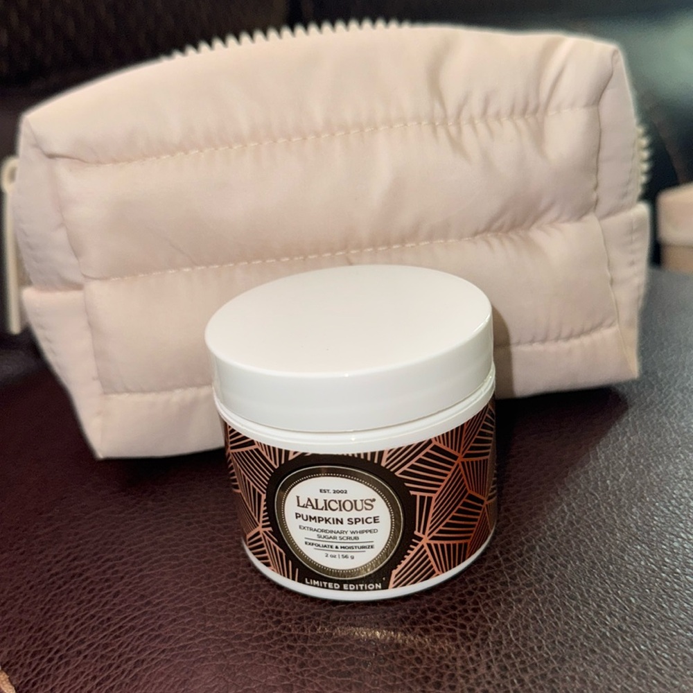 lalicious body scrub pumpkin spice
